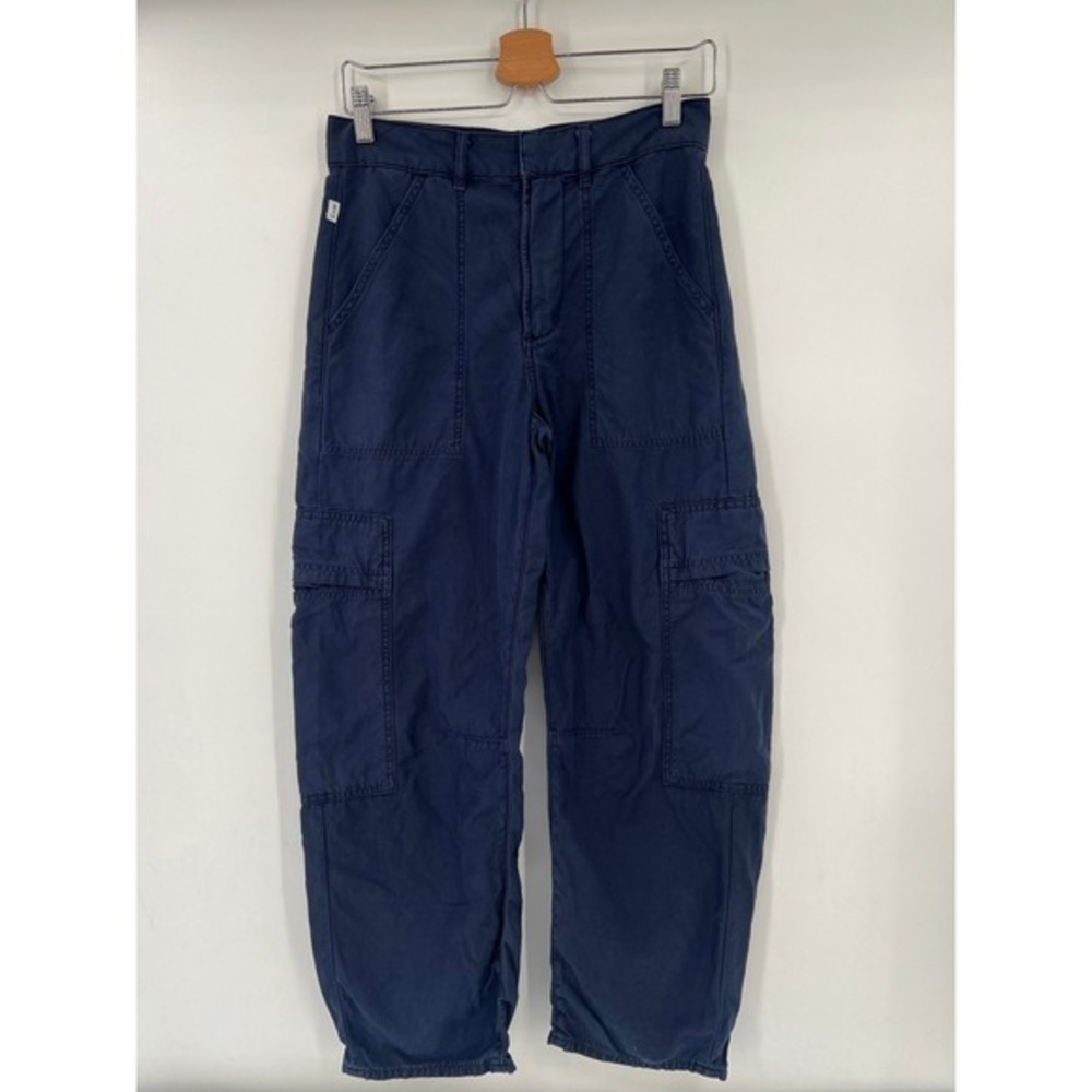 Citizens Of Humanity Marcelle Navy Utility Cargo Pants